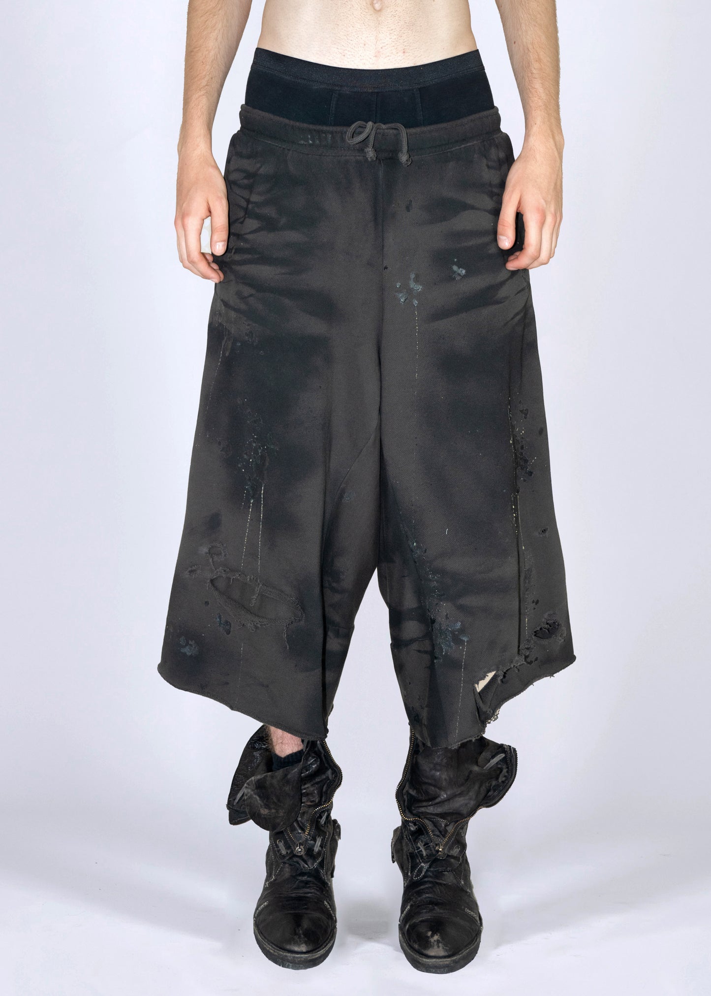Unisex Water drops sweat shorts