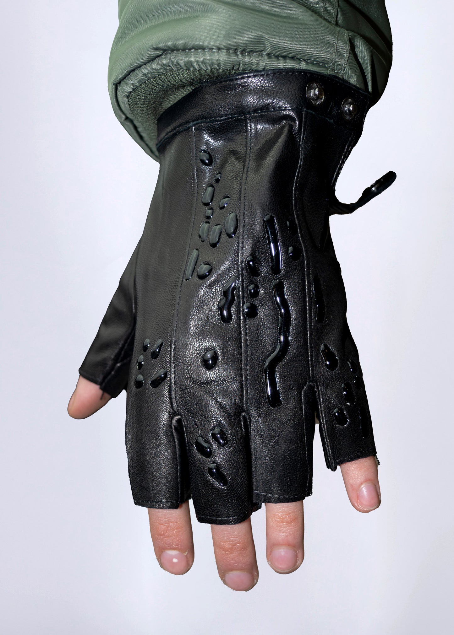 Unisex Rainy leather gloves