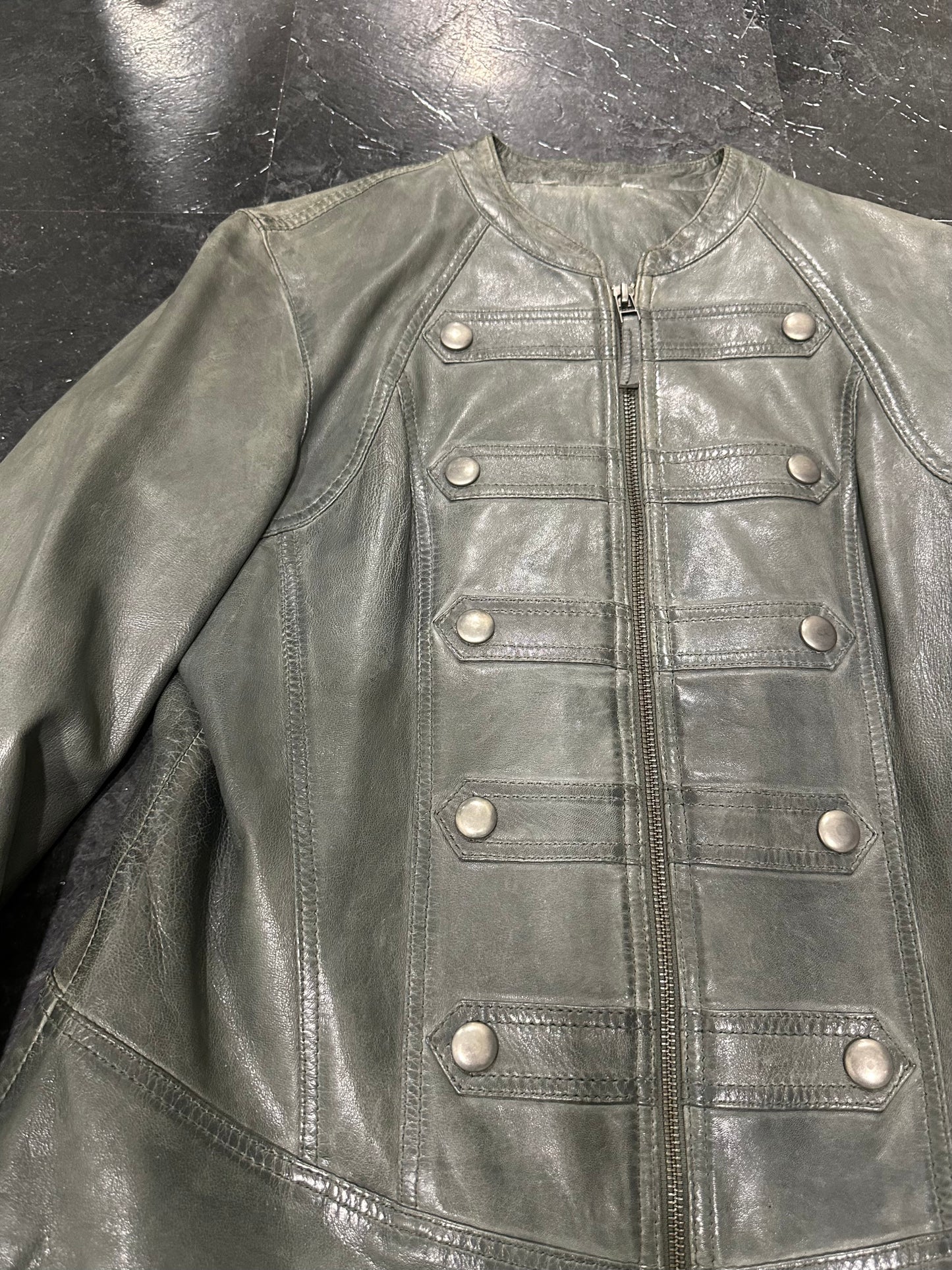 Napoleon leather jacket
