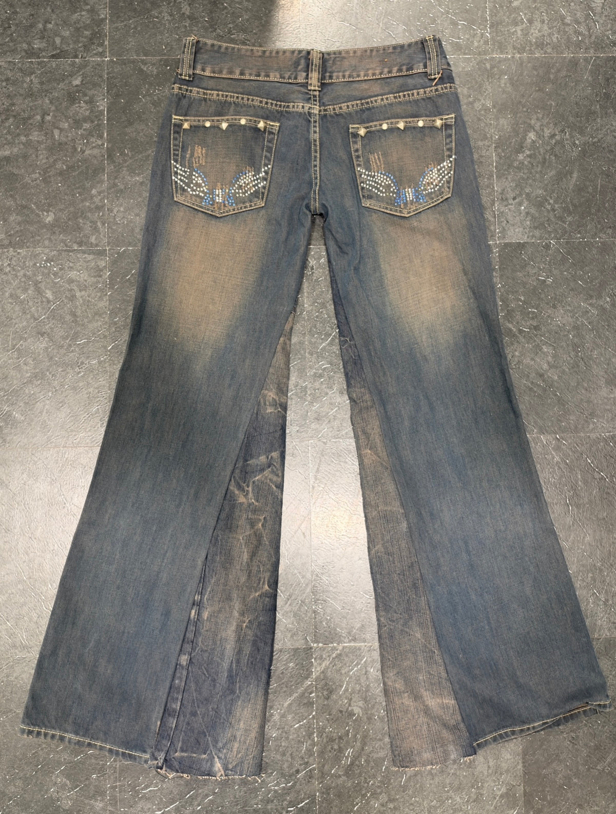 Studded jeans