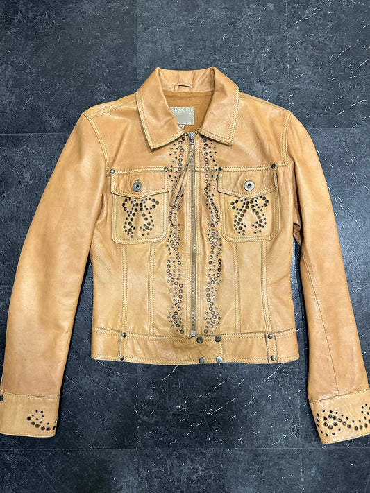 Rings leather jacket
