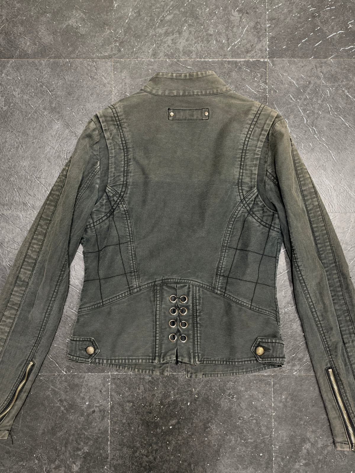 Military faded jacket