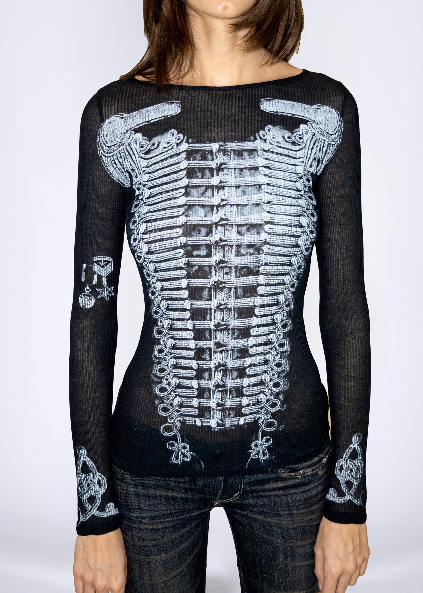 Cashmere napoleon tee