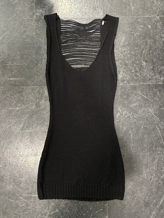 Knitted strings dress