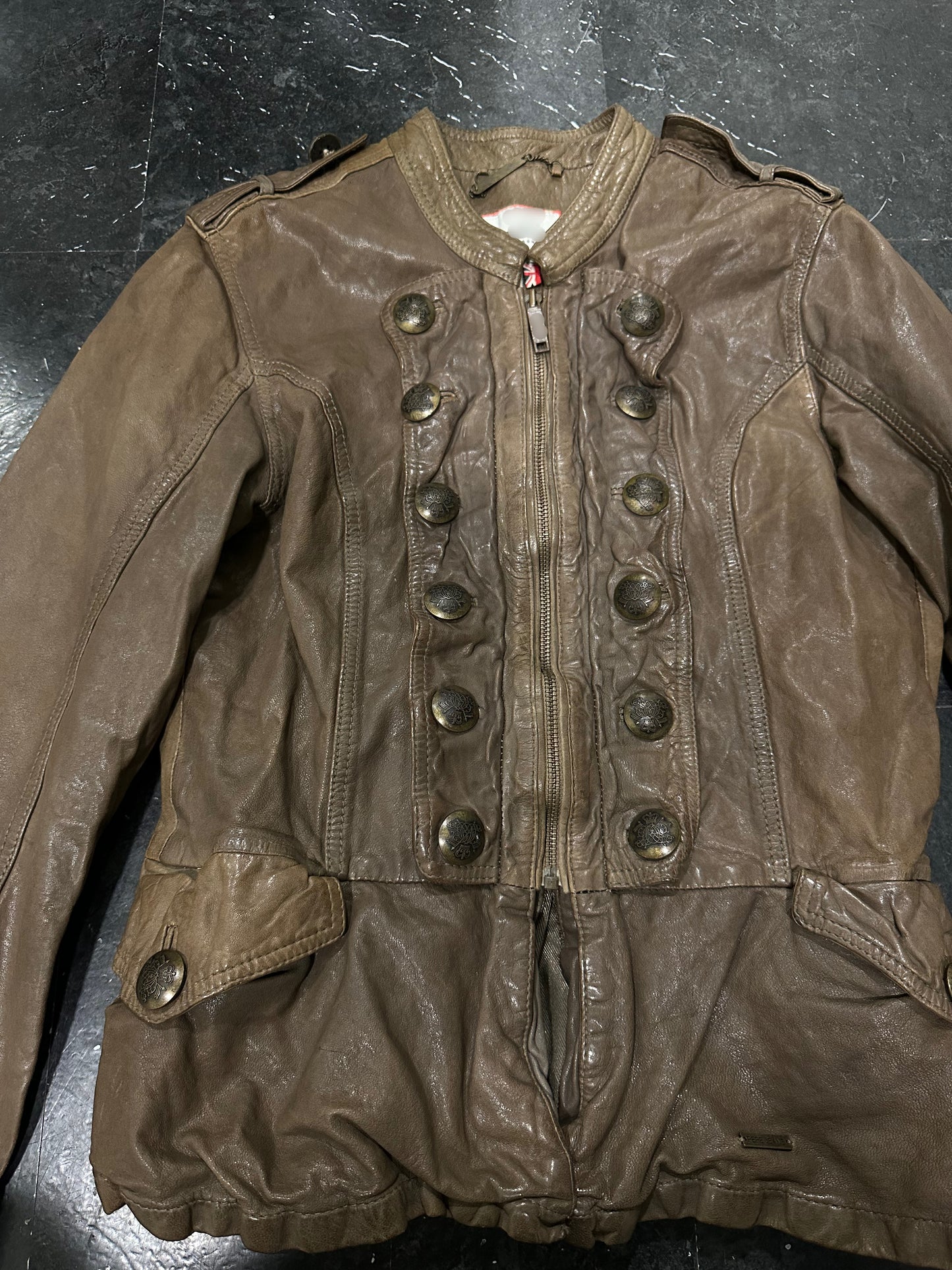 Napoleon leather jacket