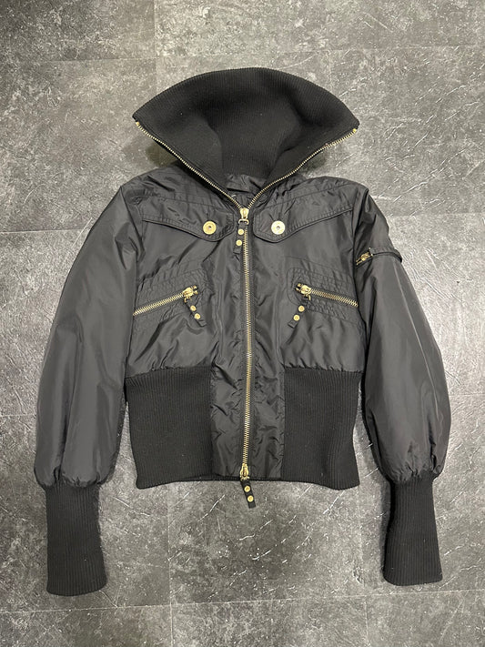 Cropped puffer jacket