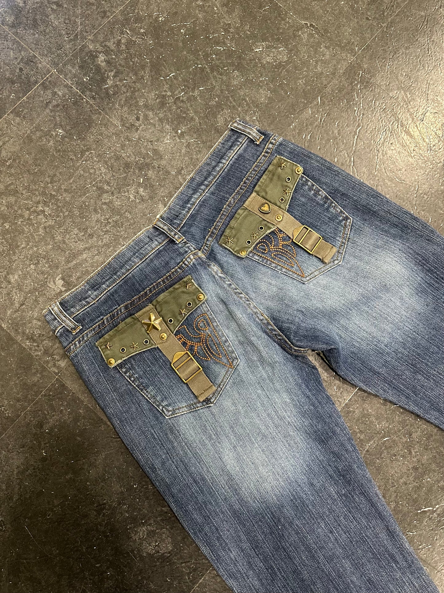 Military jeans