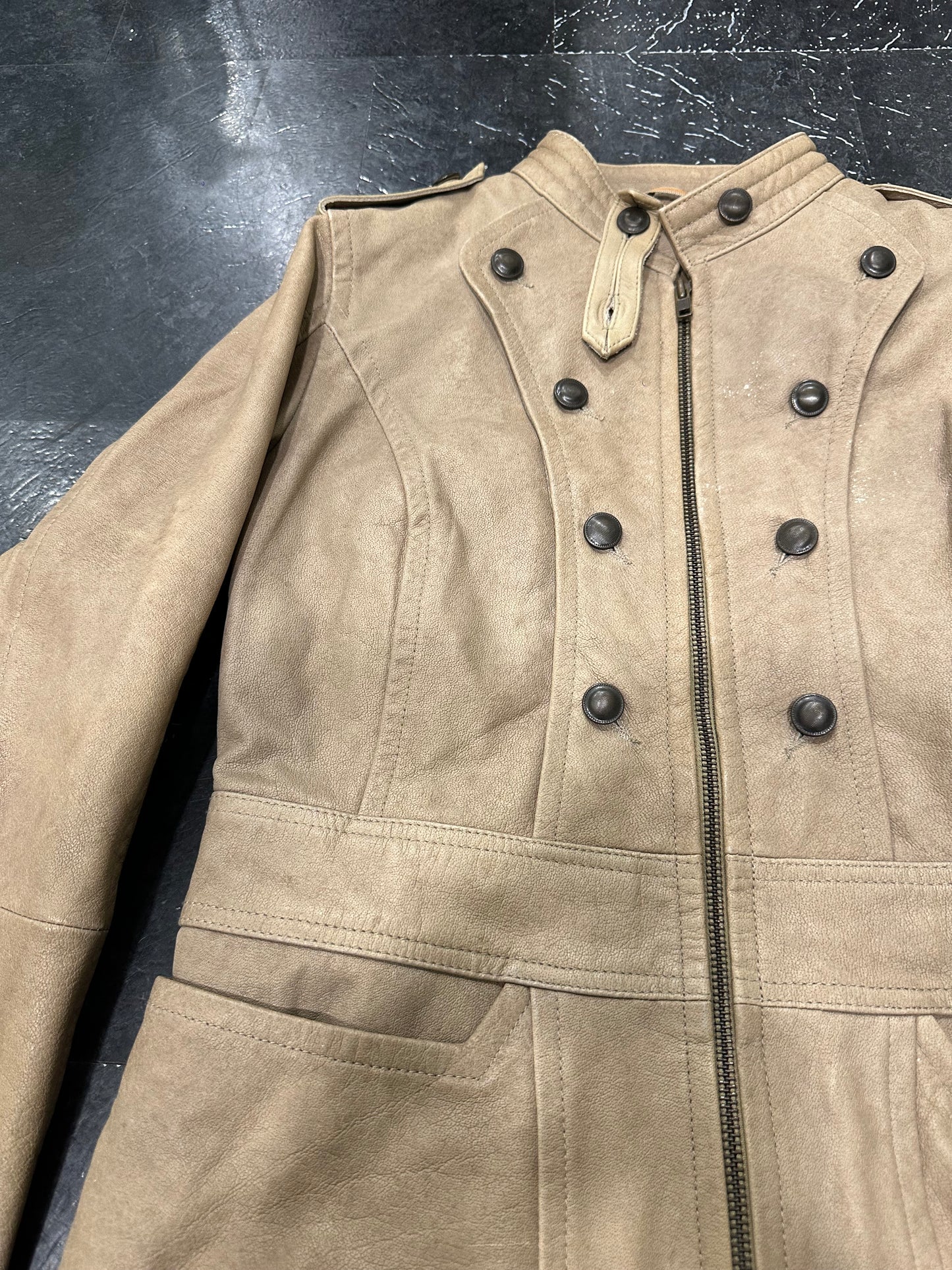 Napoleon leather jacket