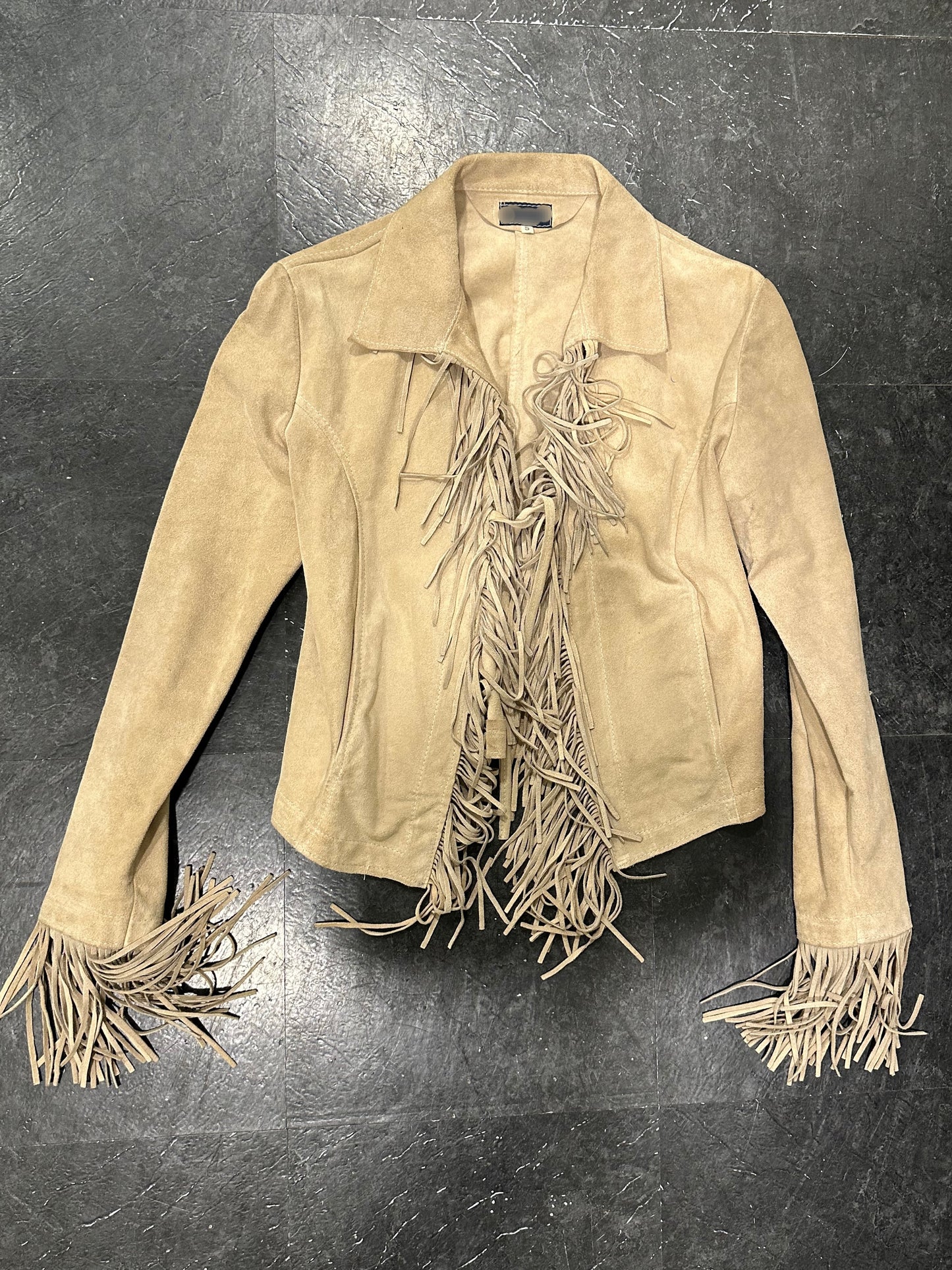 Fringes suede jacket