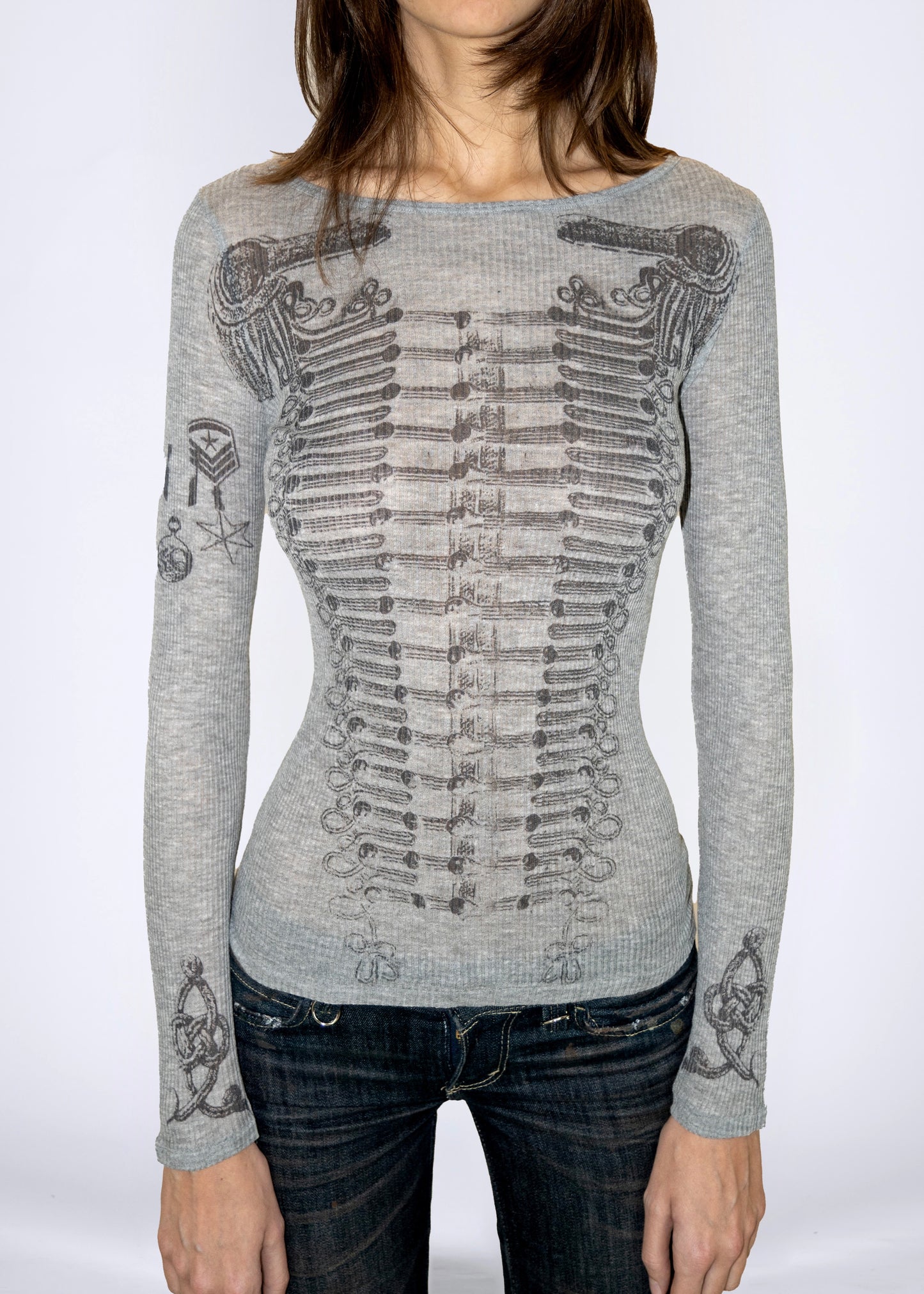 Cashmere napoleon tee