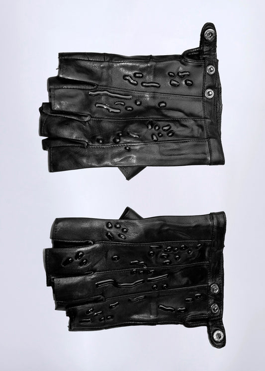 Unisex Rainy leather gloves